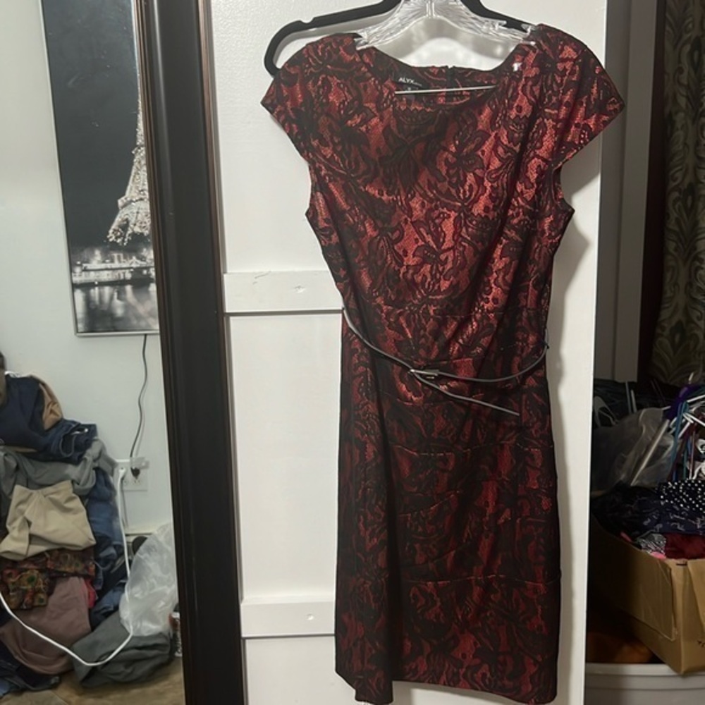 Black and red dress size 12 by a ALYX